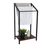 Relaxdays Porte-serviettes avec étagère