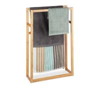 Relaxdays Porte-serviettes bambou