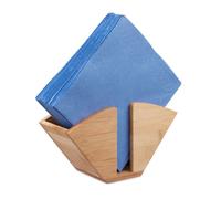 Relaxdays Porte-serviettes de table bambou