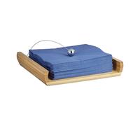 Relaxdays Porte-serviettes de table en bambou