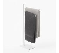 Relaxdays Porte-serviettes avec 2 barres mobiles