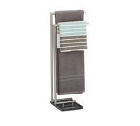 Relaxdays Porte-serviettes sur pied PIERRE support