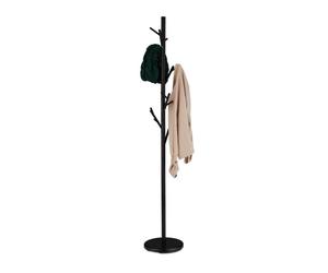 Relaxdays Portemanteau noir en forme d’arbre