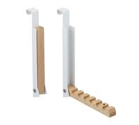 Relaxdays Portemanteau pliable en lot de 2