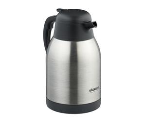 relaxdays Pot isolant 2 l en acier inoxydable