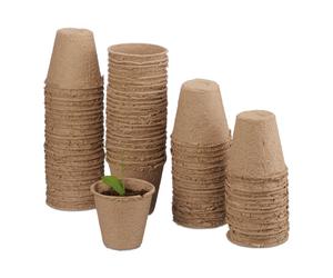 Relaxdays Pot jardinage en lot de 80