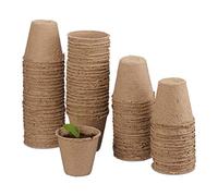 Relaxdays Pot jardinage en lot de 80