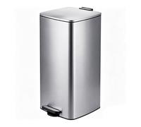 Relaxdays Poubelle 60 L inox