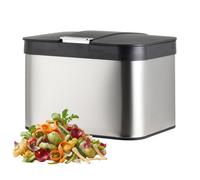 Relaxdays Poubelle à compost 4,5 l plan de travail