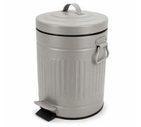 Relaxdays Poubelle à cosmétiques rétro 5 litres