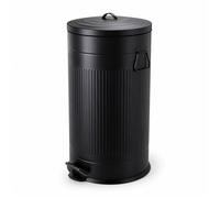 Relaxdays Poubelle rétro 40 litres