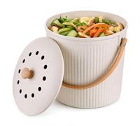 Relaxdays Seau à compost rond 5,6 L