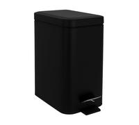 Relaxdays Poubelle de bain 5 l Softclose