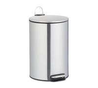 Relaxdays Poubelle de salle de bain 12 litres