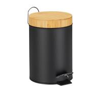 Relaxdays Poubelle de salle de bain 3 l