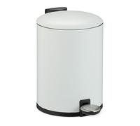 Relaxdays Poubelle de salle de bain 3 litres