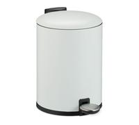 Relaxdays Poubelle de salle de bain 3 litres