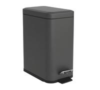 Relaxdays Poubelle de bain 5 l Softclose
