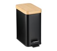 Relaxdays Poubelle de salle de bain 5 litres