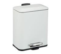 Relaxdays Poubelle de salle de bain 5 litres