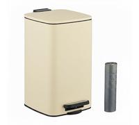 Relaxdays Poubelle de salle de bain 8 litres