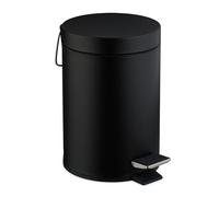 Relaxdays Poubelle de salle de bain 3 litres