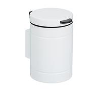 Relaxdays Poubelle de salle de bain murale 3 l