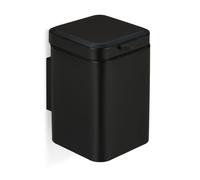 Relaxdays Poubelle de salle de bain murale de 3 l