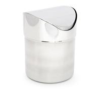 Relaxdays Poubelle de table 1,2 L couvercle