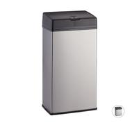 Relaxdays Poubelle en acier inoxydable 3 L ou 6 L