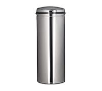 relaxdays 10021223_0 relaxdays Sensor Mülleimer 50,0 l silber