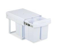 Relaxdays Poubelle encastrable pour la cuisine