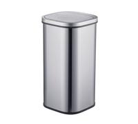 Relaxdays Poubelle inox avec capteur