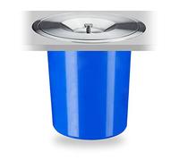 Relaxdays Poubelle plan de travail 5 litres