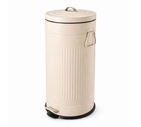 Relaxdays Poubelle rétro 30 l