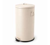 Relaxdays Poubelle rétro 40 litres
