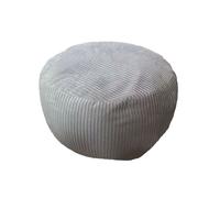 Relaxdays Pouf en corduroy