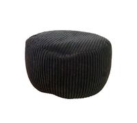 Relaxdays Pouf en corduroy