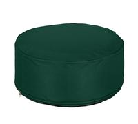 Relaxdays Pouf gonflable de couleur verte