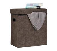 Relaxdays Tabouret de rangement pliable