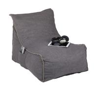 Relaxdays Pouf poire avec dossier