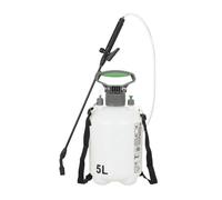 Relaxdays Pulvérisateur à pression 5 L blanc