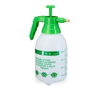 relaxdays Pulvérisateur, buse en Laiton réglable, arrosage Plantes, pesticides, Produits d’Entretien, 2l, Vert