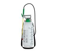 Relaxdays Pulvérisateur de Jardin 8 litres, buse réglable, pour Eau et désherbant, Vaporisateur, avec Graduation, Blanc
