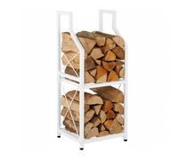 Relaxdays Rack à bois à deux niveaux