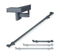 Relaxdays Rampe d’escalier anthracite