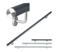Relaxdays Rampe d'escalier aluminium