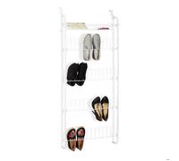 Relaxdays Range-chaussures portes pour 12 paires