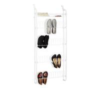 Relaxdays Range-chaussures portes pour 12 paires