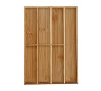 Relaxdays Range-couverts bambou 7 compartiments